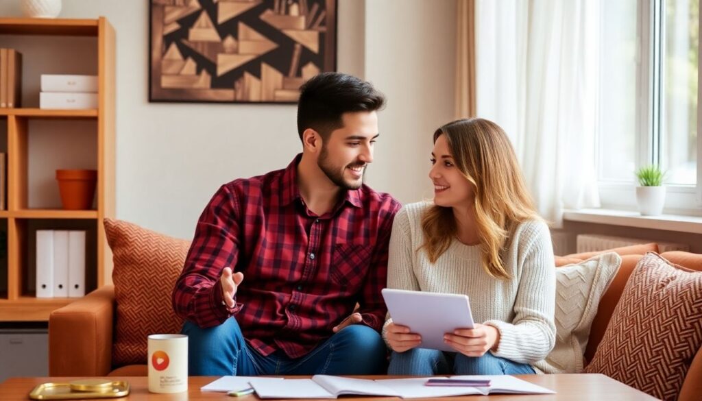 Инвестирование для семейной пары: как начать делать первые шаги вместе Первые шаги в инвестировании для семейной пары - иллюстрация