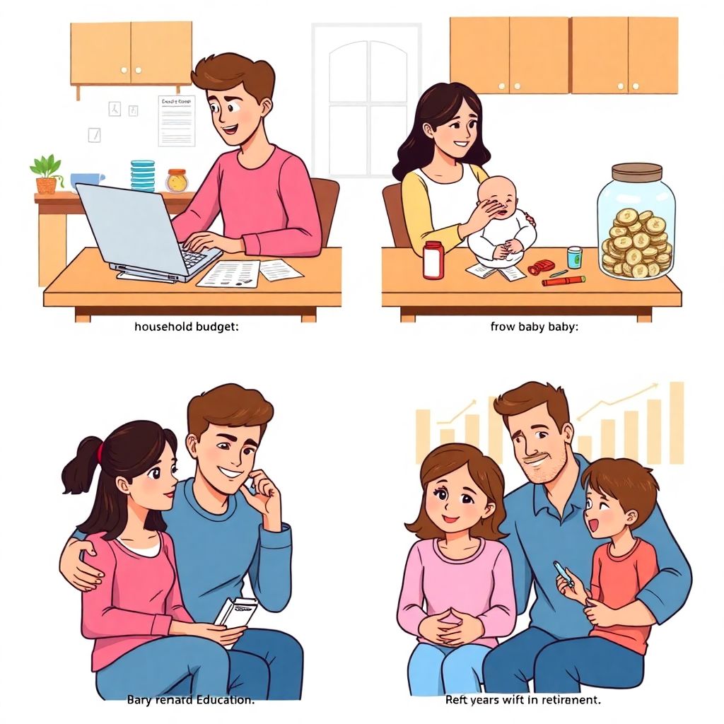 Финансовые цели для каждого этапа семейной жизни