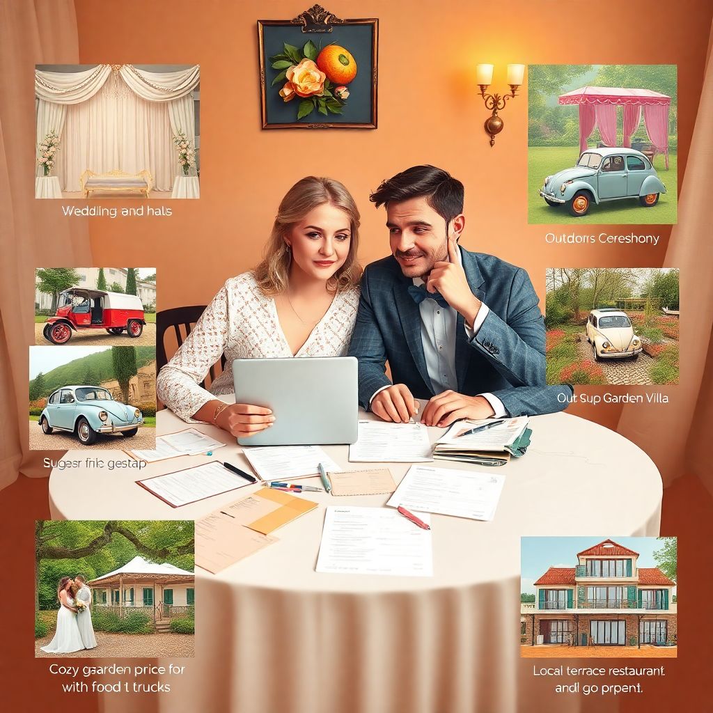 Как составить бюджет на свадьбу