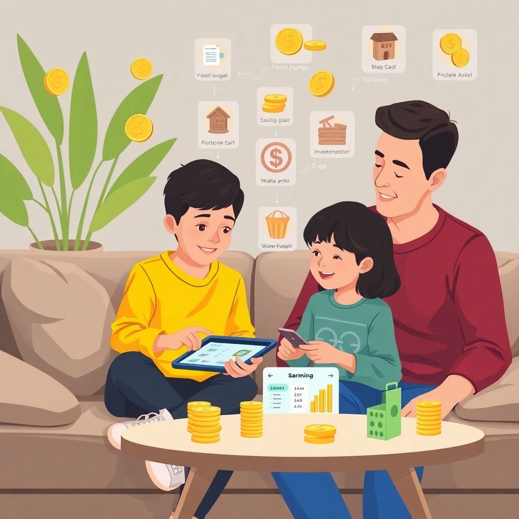 Как научить ребенка ценить деньги