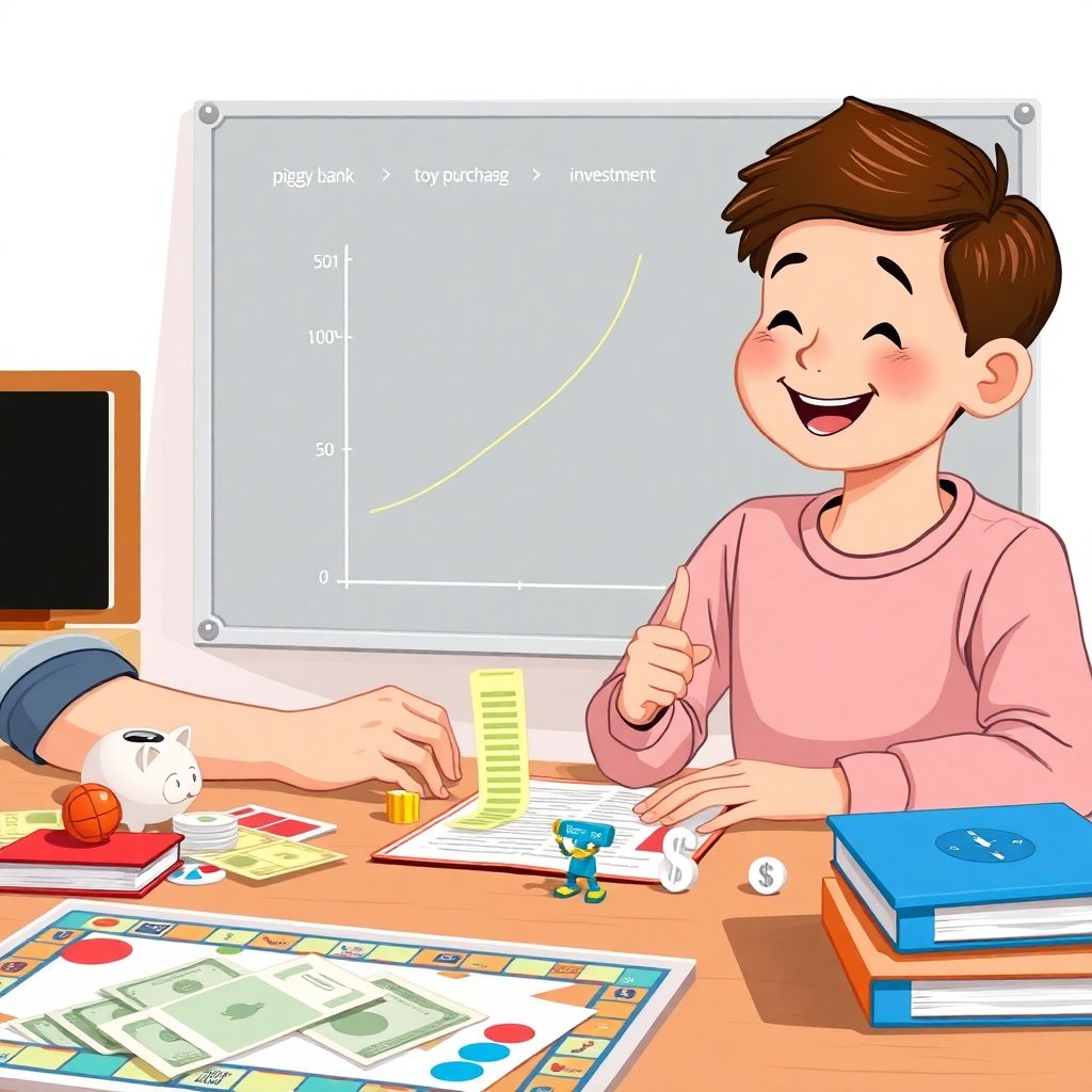 Как научить ребенка основам инвестирования