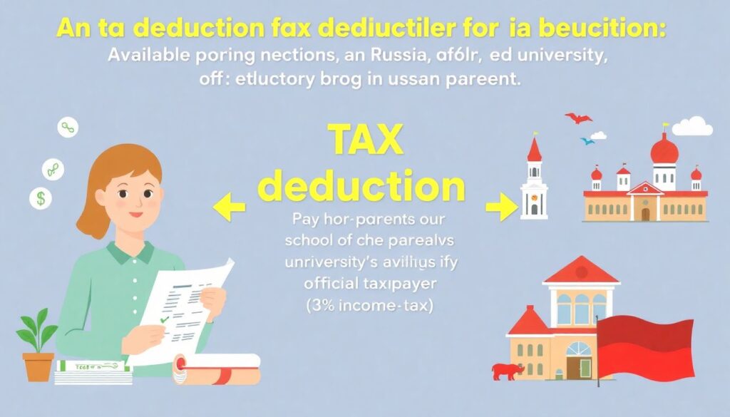 Что такое налоговый вычет за обучение - иллюстрация