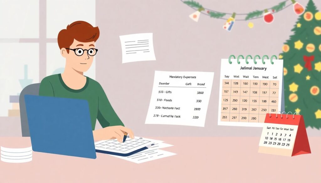 Как составить бюджет на новогодние праздники - иллюстрация
