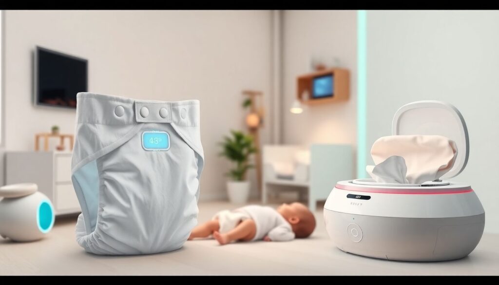 Как экономить на подгузниках и детской гигиене - иллюстрация