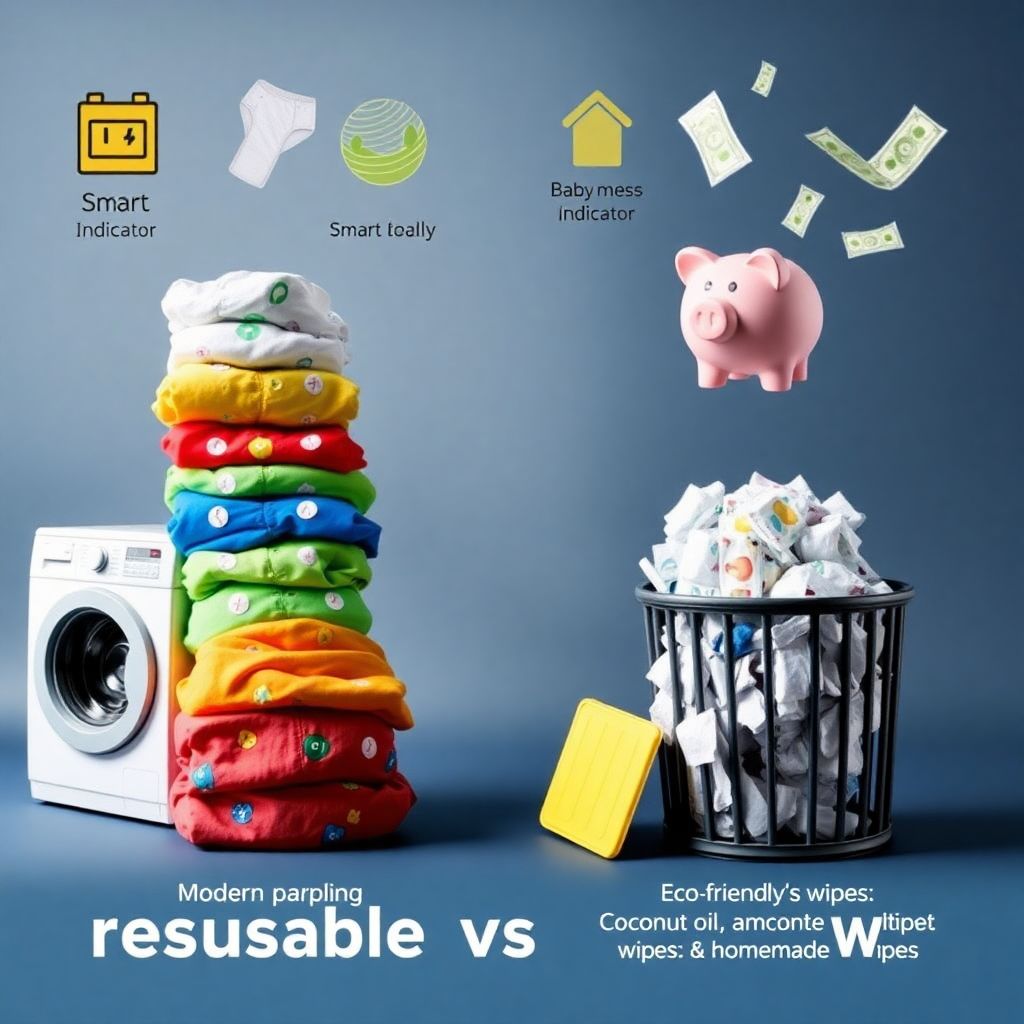Как экономить на подгузниках и детской гигиене