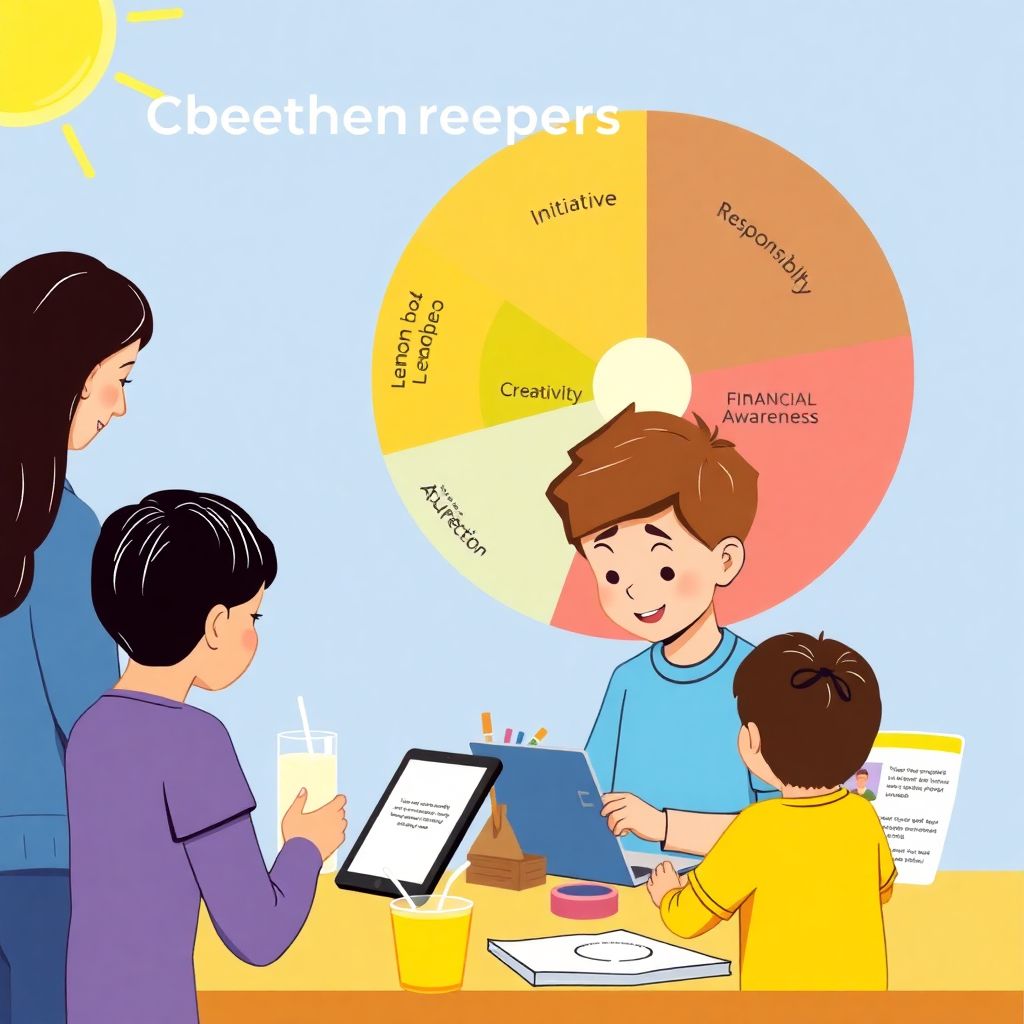 Как научить ребенка основам предпринимательства