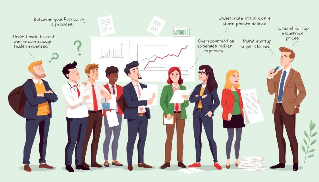 Финансовые ошибки при открытии бизнеса: как избежать потерь в начале пути Фи-нансовые ошибки при открытии своего дела - иллюстрация