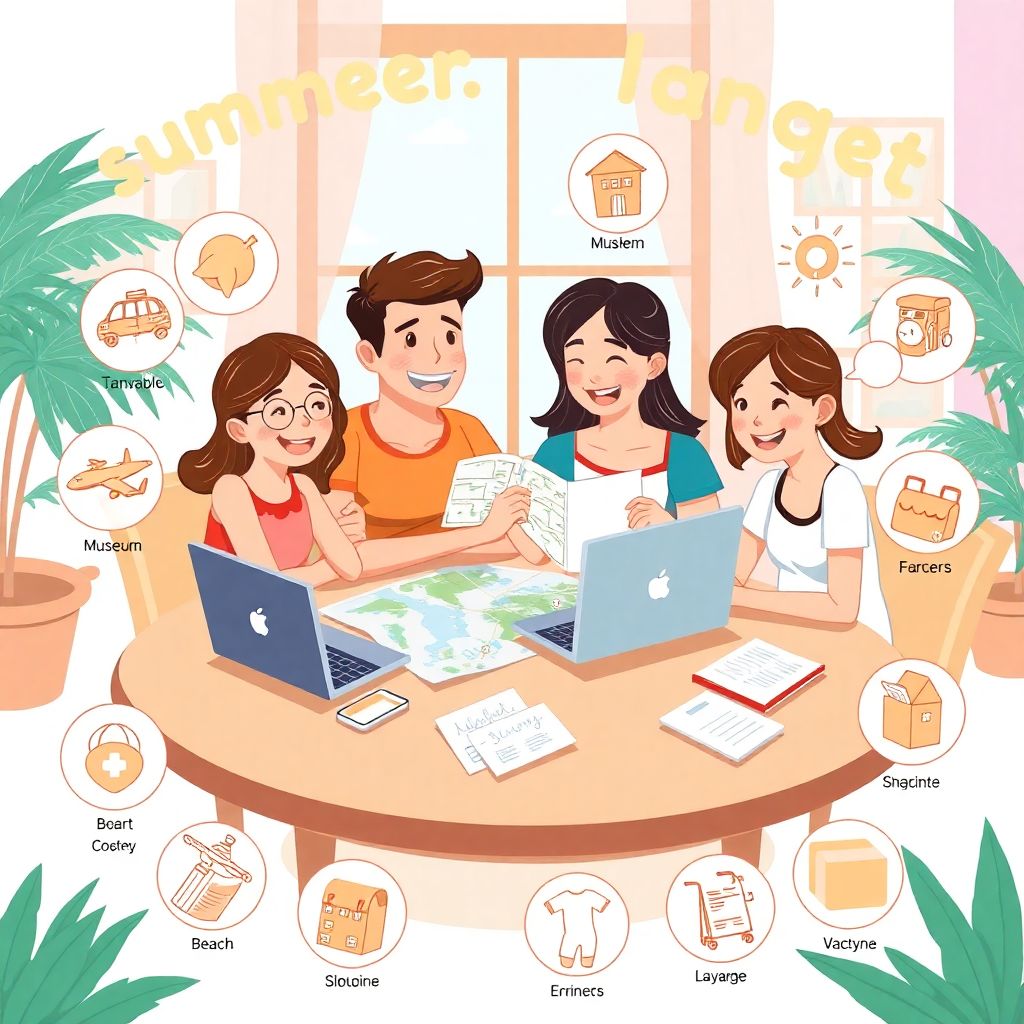 Как составить бюджет на летний отдых