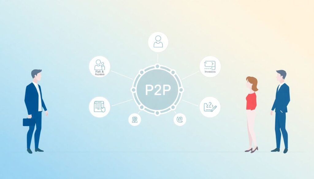 Что такое P2P-кредитование - иллюстрация