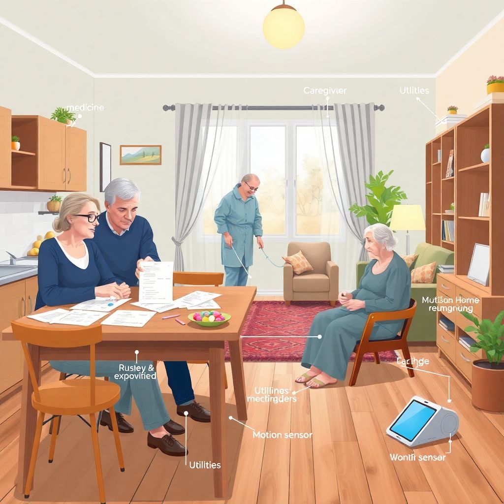 Финансовые аспекты ухода за пожилыми родителями