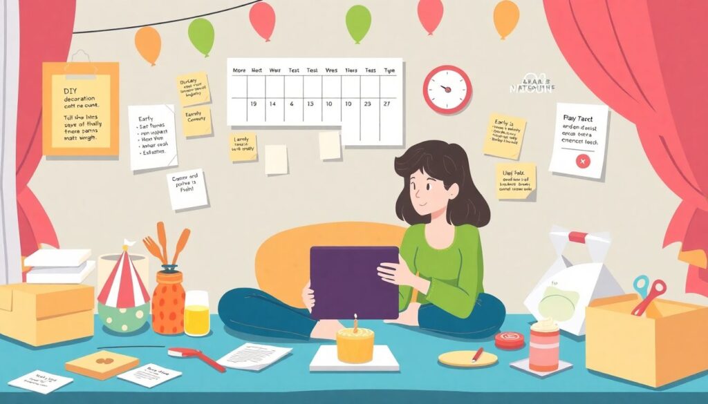 Как экономить на детских праздниках - иллюстрация