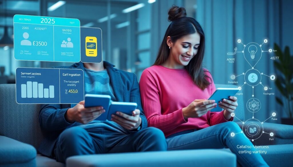 Финансовое планирование для пар, которые работают удаленно - иллюстрация