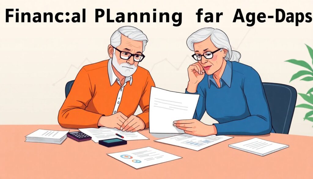 Финансовое планирование для пар с большой разницей в возрасте - иллюстрация