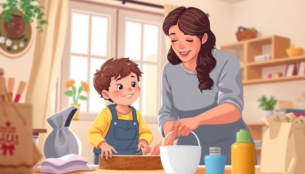 Как научить ребенка понимать ценность труда с раннего возраста Как научить ребенка понимать ценность труда - иллюстрация