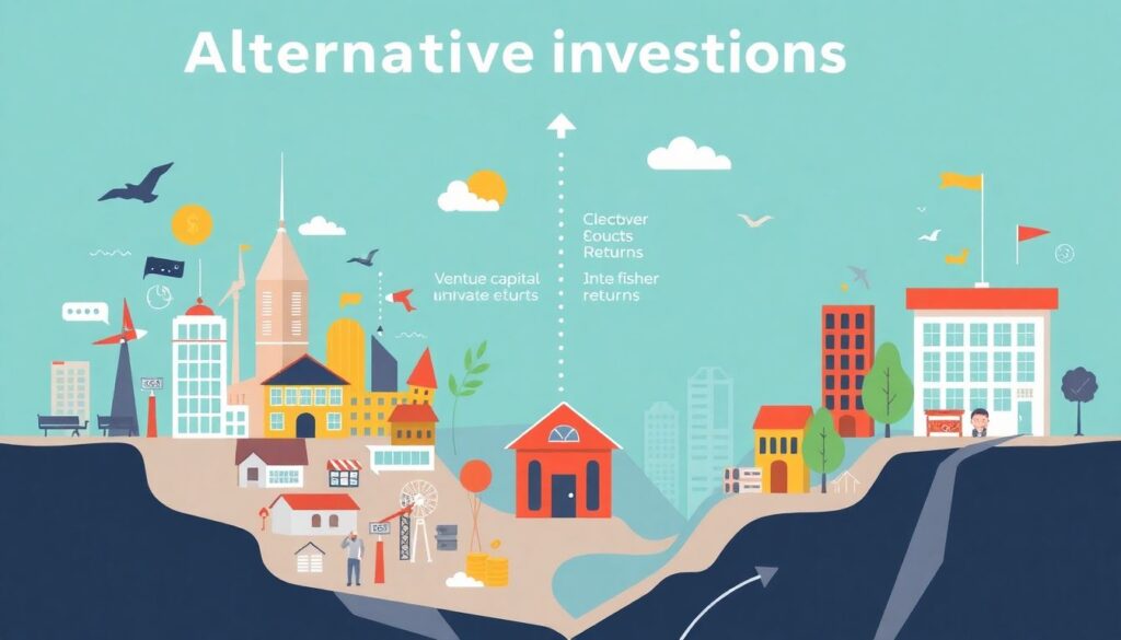 Альтернативные инвестиции — что это такое и как они работают в 2024 году Что такое альтернативные инвестиции - иллюстрация