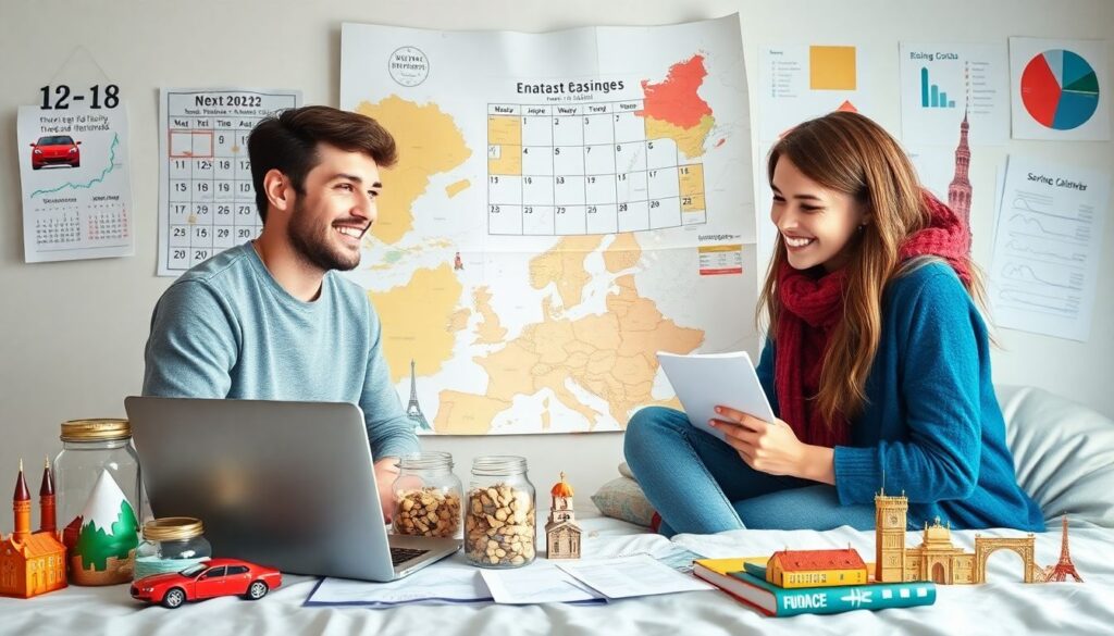 Как накопить на путешествие на машине по Европе - иллюстрация