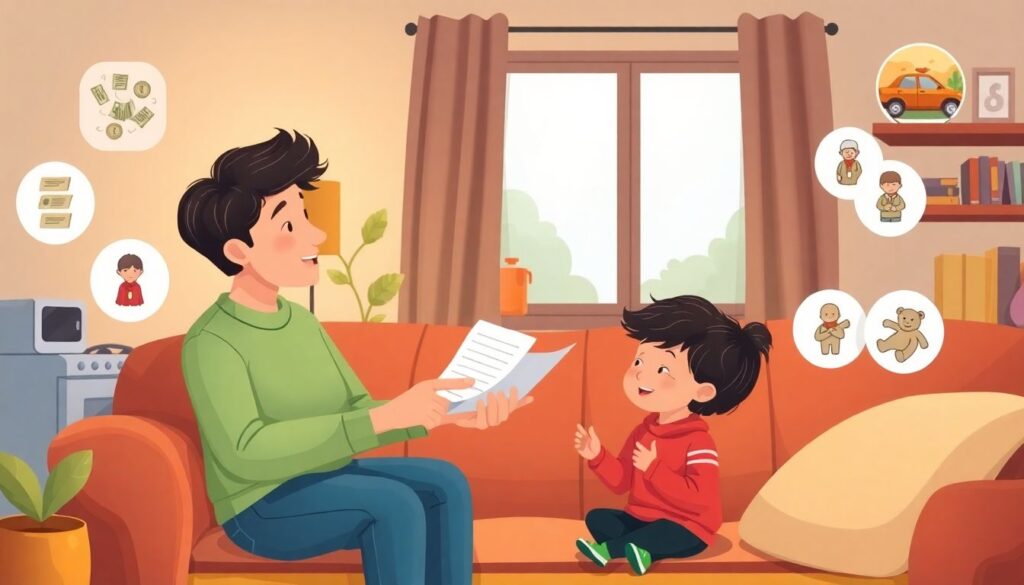 Как научить ребенка страхованию и объяснить основы финансовой безопасности Как научить ребенка основам страхования - иллюстрация