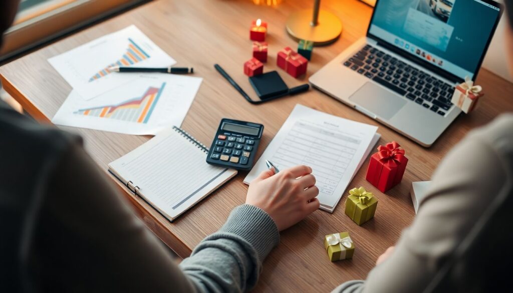 Как составить бюджет на покупку подарков на праздники - иллюстрация