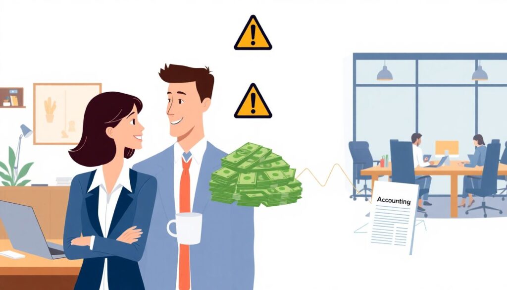 Финансовое планирование для пар с совместным блогом или бизнесом: советы и стратегии Финансовое планирование для пар, которые ведут совместный блог или бизнес - иллюстрация