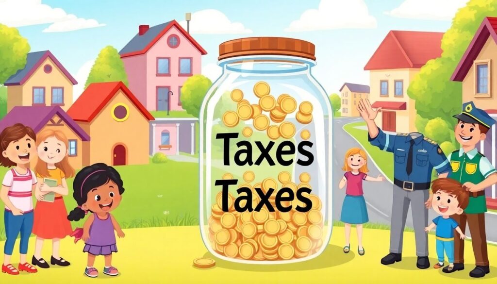 Как научить ребенка понимать, что такое налоги - иллюстрация