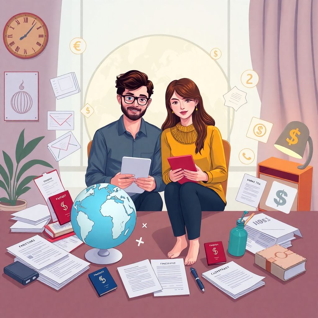 Финансовое планирование для пар с иностранцем: как грамотно управлять бюджетом Финансовое планирование для пар, где один из партнеров — иностранец