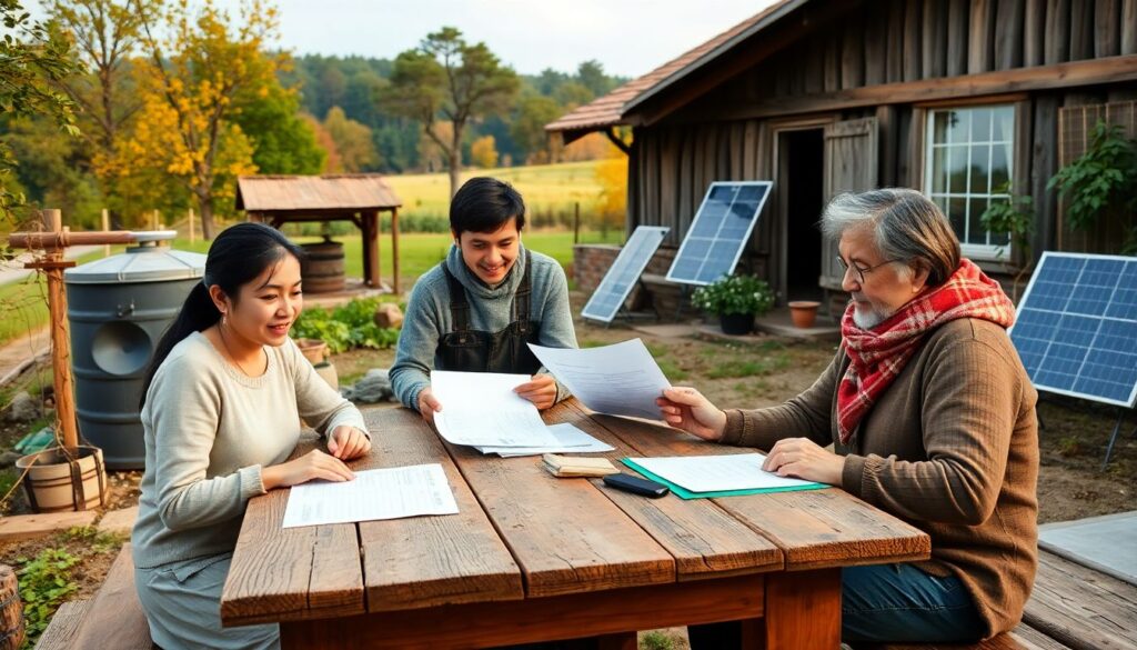 Финансовое планирование для семей, живущих за городом - иллюстрация