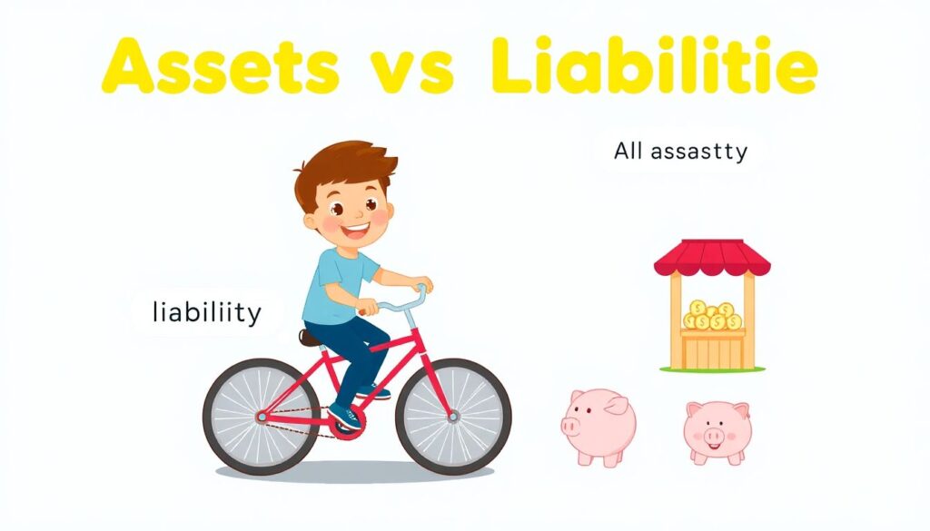 Как научить ребенка отличать активы от пассивов простыми словами Как научить ребенка отличать активы от пассивов - иллюстрация