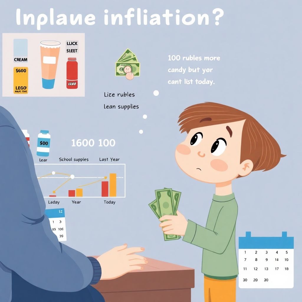 Как объяснить ребенку, что такое инфляция и почему растут цены Как научить ребенка понимать инфляцию