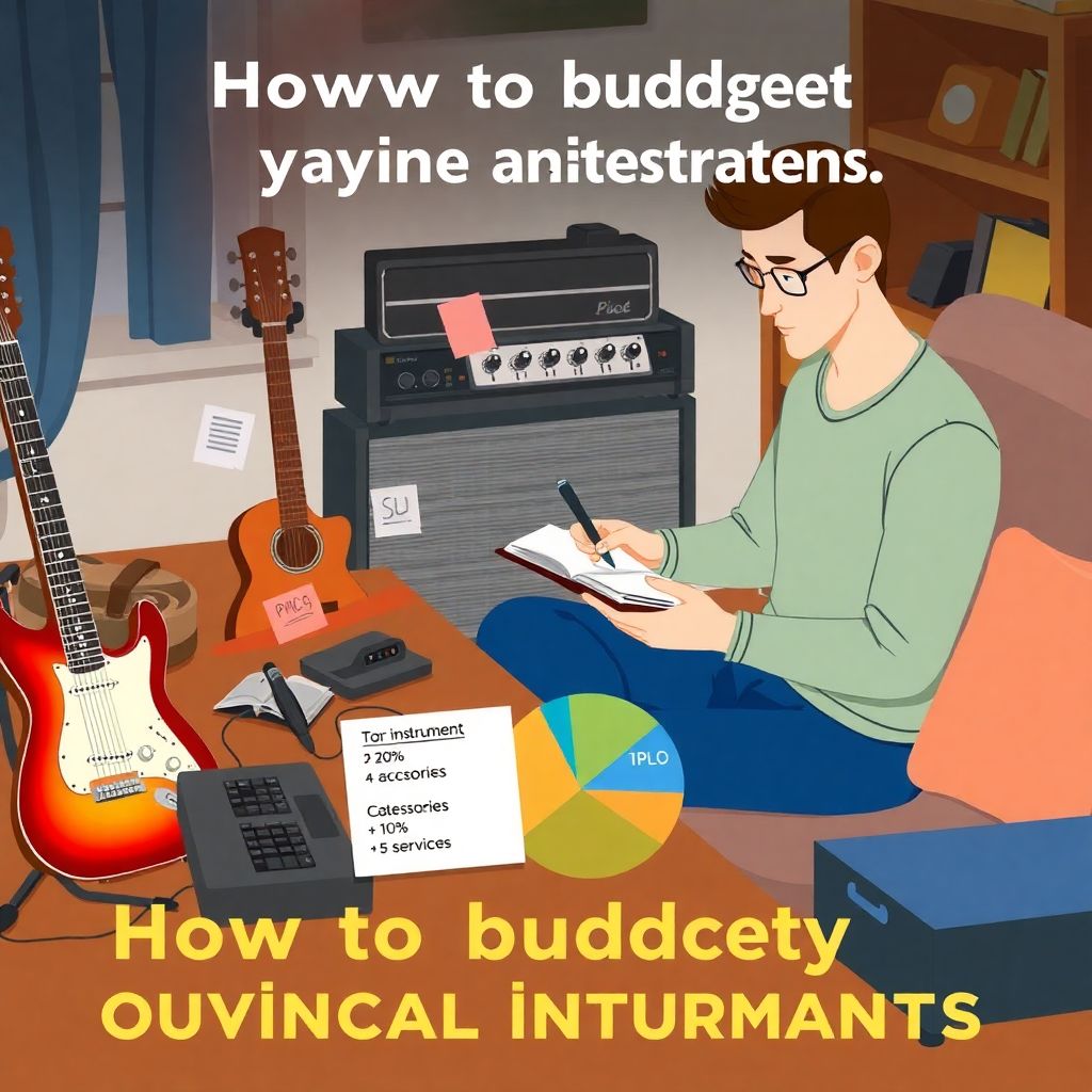 Как составить бюджет на покупку музыкальных инструментов и не потратить лишнего Как составить бюджет на покупку музыкальных инструментов