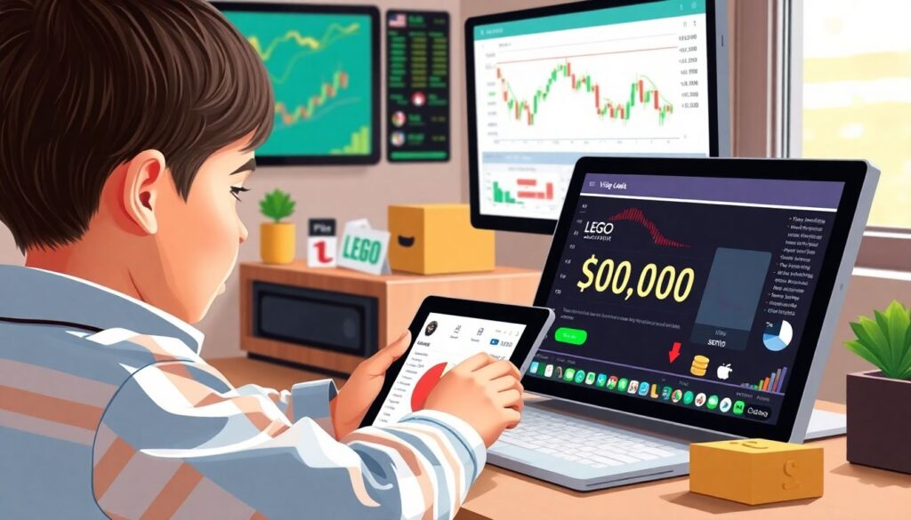 Как научить ребенка основам фондового рынка и развить финансовое мышление Как научить ребенка основам фондового рынка - иллюстрация