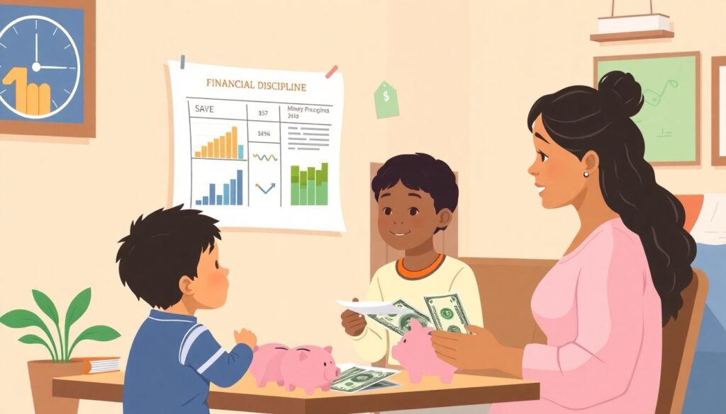 Финансовая дисциплина: что это и как научить ей детей с раннего возраста Что такое финансовая дисциплина и как ее привить детям - иллюстрация