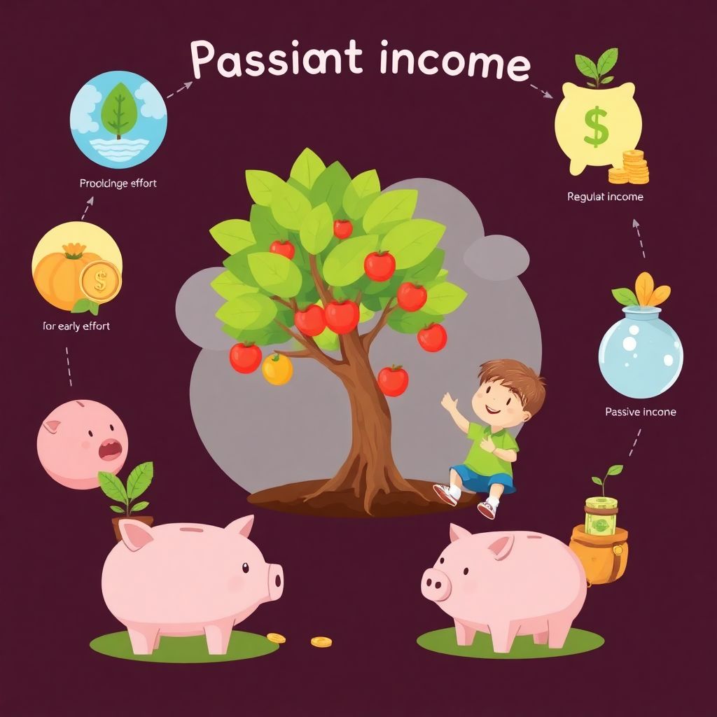 Как научить ребенка пассивному доходу и заложить основы финансовой грамотности Как научить ребенка основам пассивного дохода