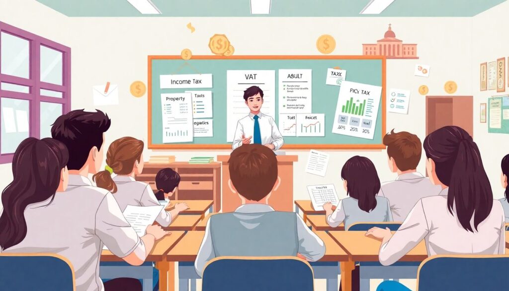 Как научить ребенка основам налогообложения - иллюстрация