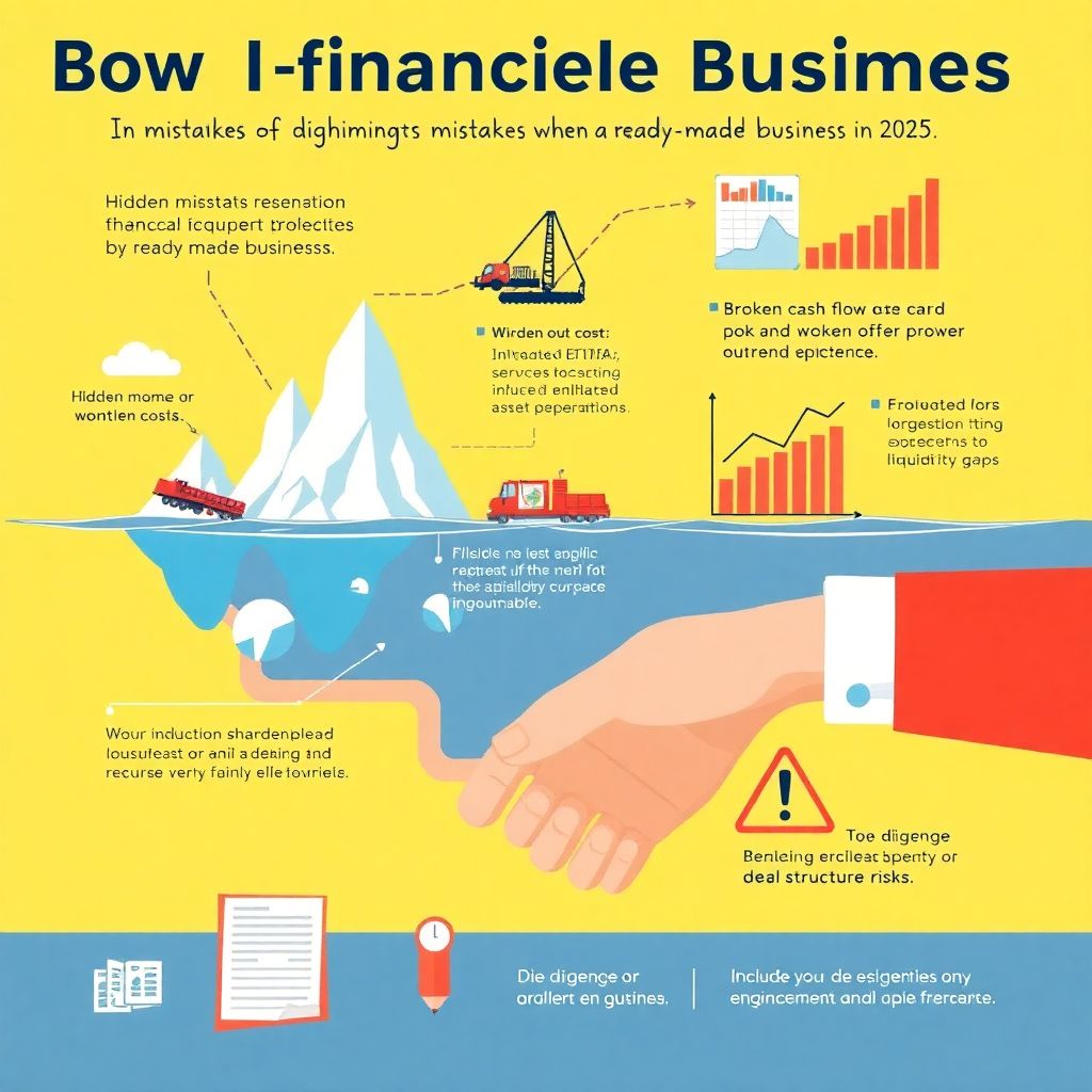 Финансовые ошибки при покупке готового бизнеса