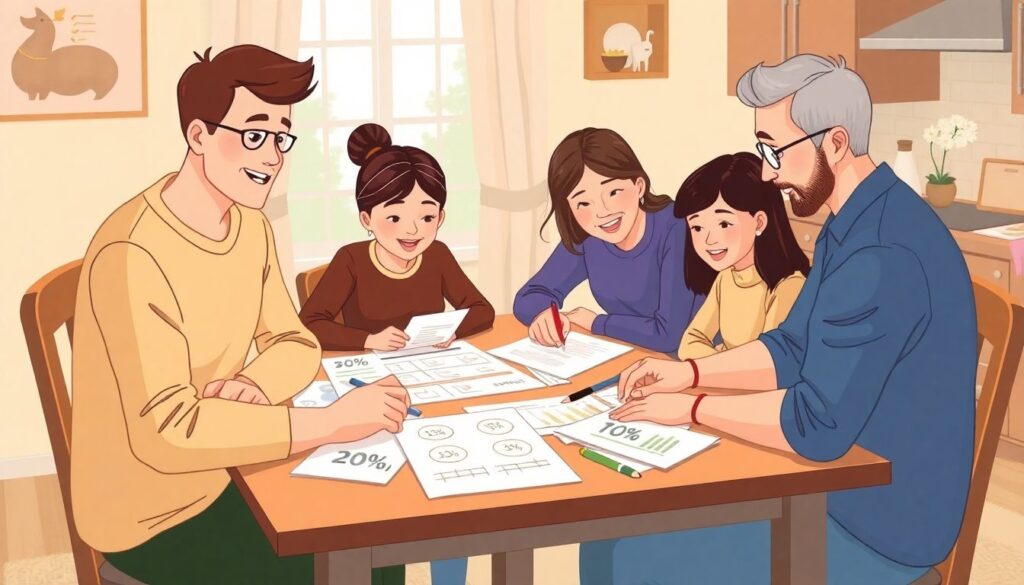 Финансовое планирование для семей, которые занимаются благотворительностью - иллюстрация