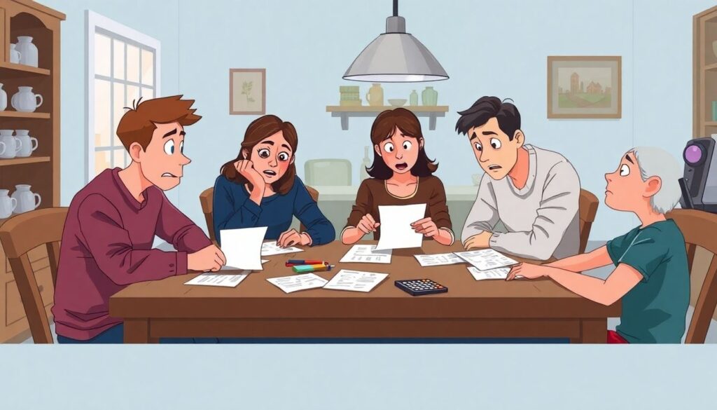 Финансовое планирование для семей, которые живут без кредитов - иллюстрация