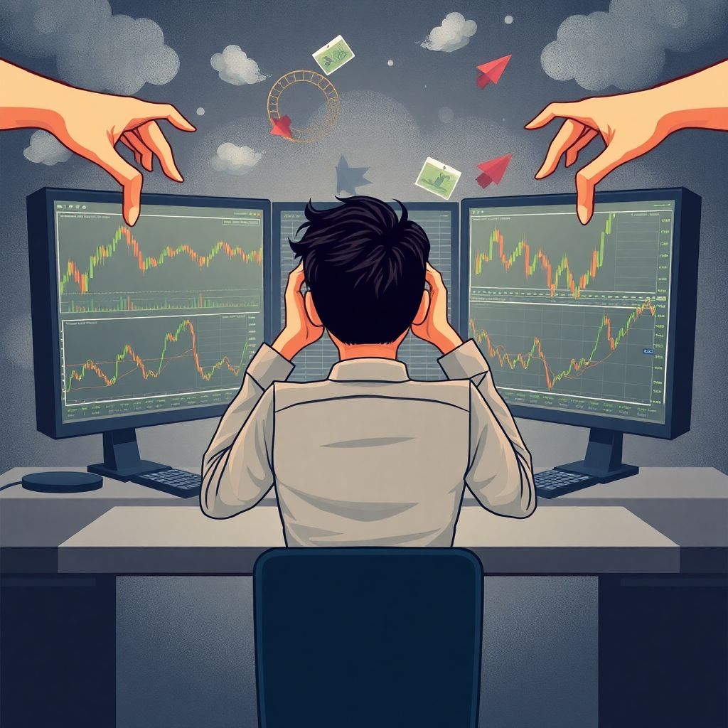 Финансовые ошибки при торговле на бирже