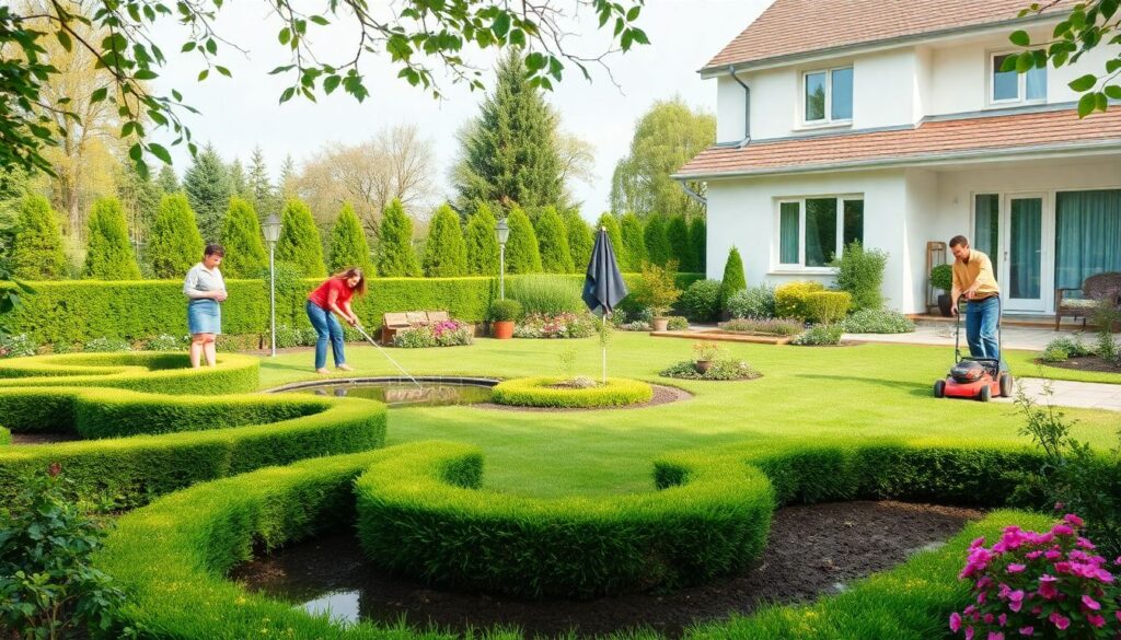 Как экономить на услугах по уходу за садом - иллюстрация