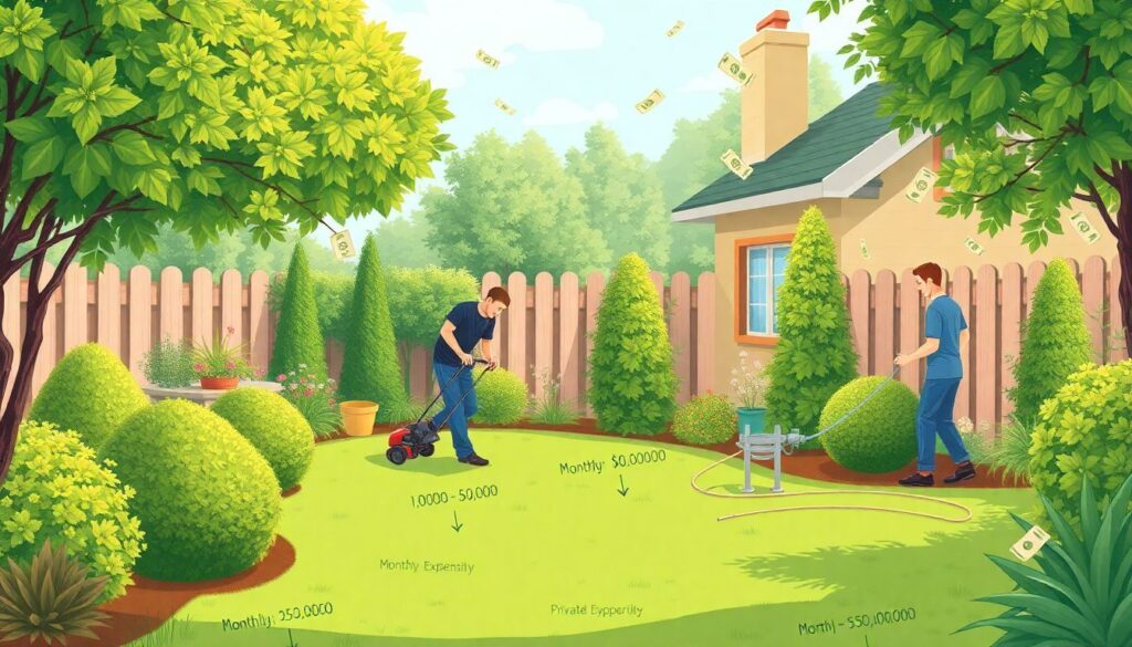 Как экономить на услугах по уходу за садом - иллюстрация