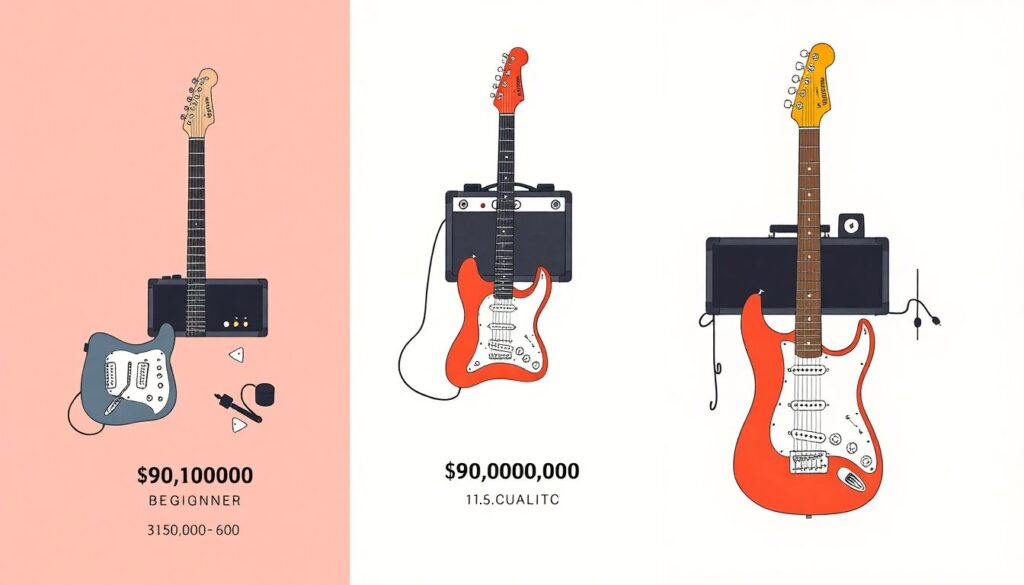 Как составить бюджет на покупку электрогитары - иллюстрация