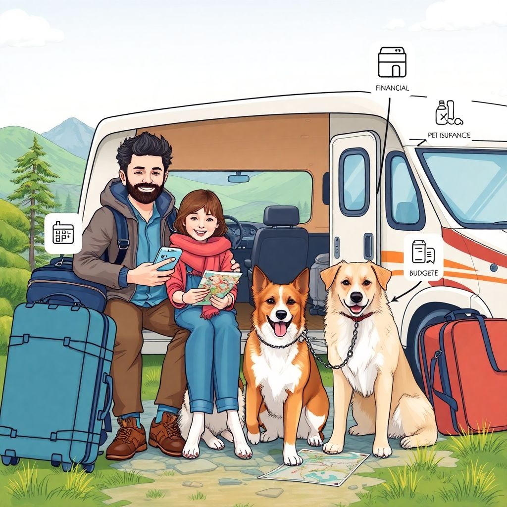 Финансовое планирование для семей с домашними животными во время путешествий Финансовое планирование для семей, которые путешествуют с домашними животными