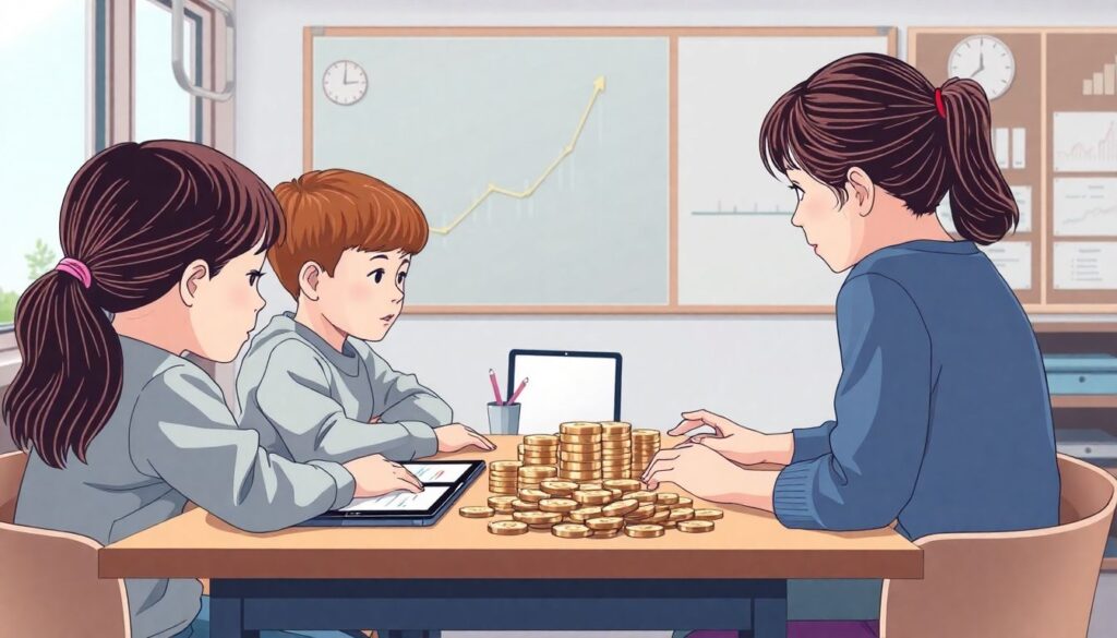 Как научить ребенка понимать разницу между богатством и доходом - иллюстрация