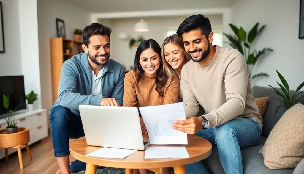 Финансовое планирование для семей, которые живут на съемной квартире - иллюстрация