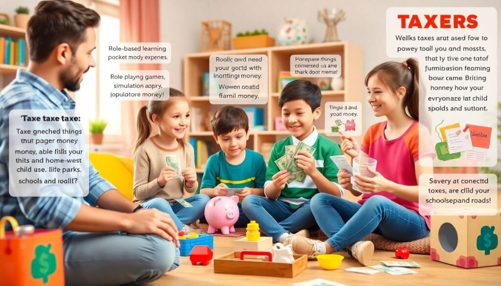 Налоги для детей: как объяснить ребенку, зачем платить налоги и что это такое Как научить ребенка понимать, что такое налоги и почему их нужно платить - иллюстрация
