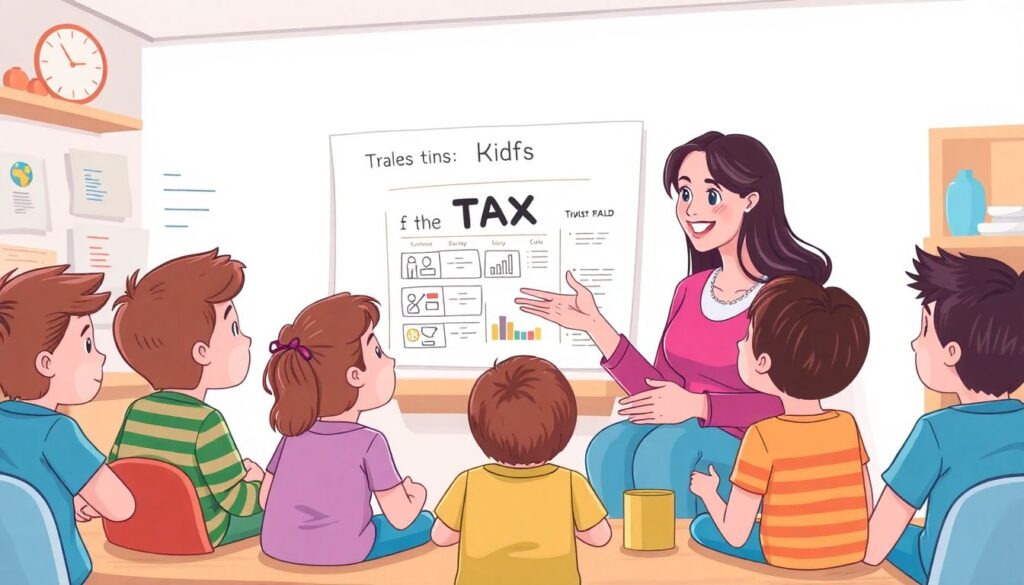 Налоги для детей: как объяснить ребенку, зачем платить налоги и что это такое Как научить ребенка понимать, что такое налоги и почему их нужно платить - иллюстрация