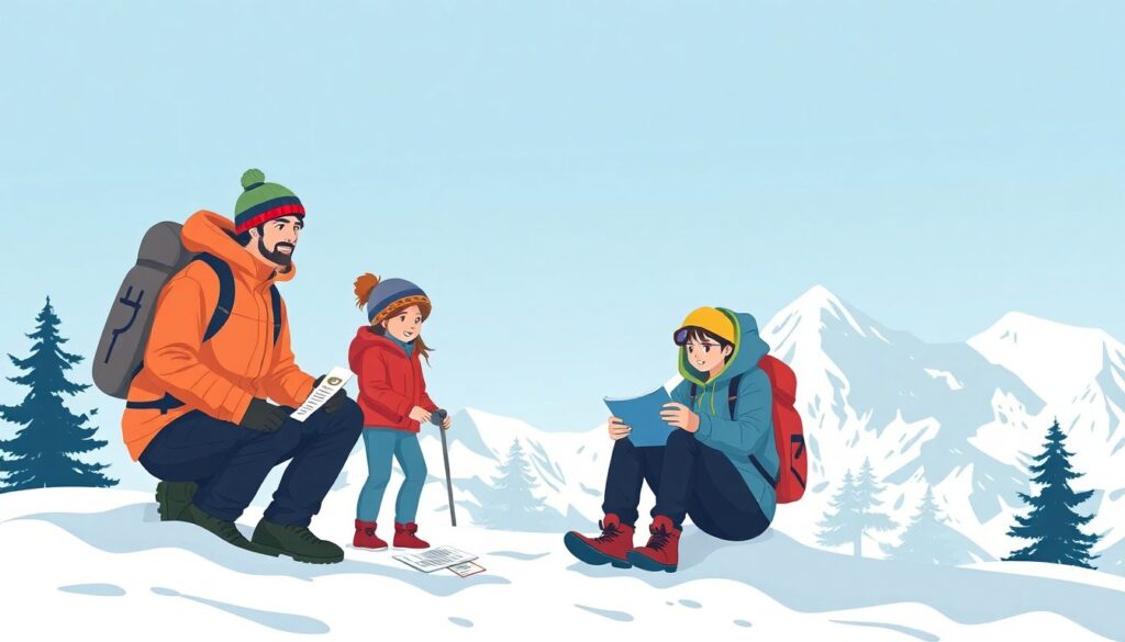 Финансовое планирование для семей, увлечённых экстремальными видами спорта Финансовое планирование для семей, которые занимаются экстремальными видами спорта - иллюстрация