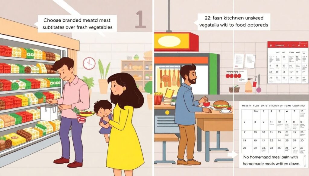 Финансовое планирование для вегетарианских семей: как эффективно управлять бюджетом Финансовое планирование для семей, которые придерживаются вегетарианства - иллюстрация