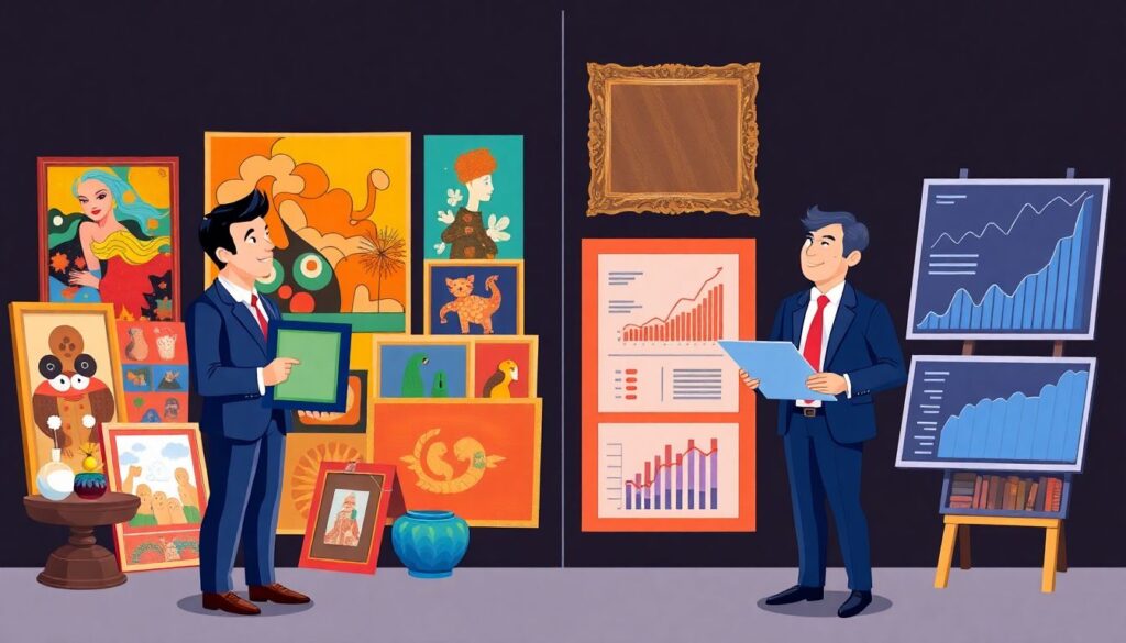 Финансовые ошибки при инвестировании в искусство и как их избежать Финансовые ошибки при инвестировании в искусство - иллюстрация