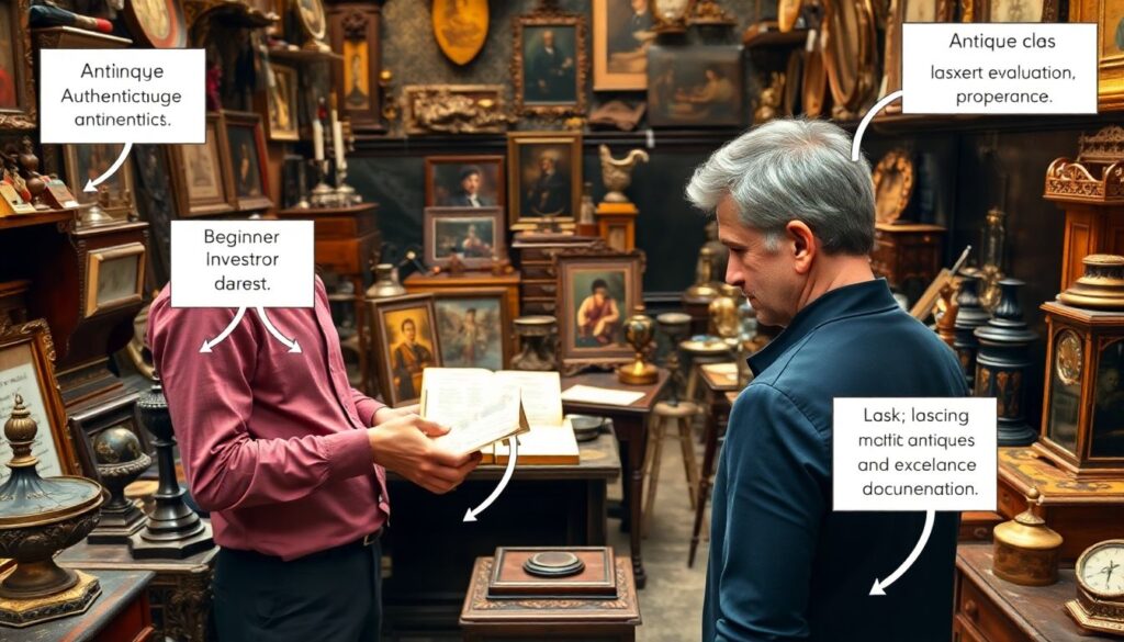 Финансовые ошибки при инвестировании в антиквариат и как их избежать Финансовые ошибки при инвестировании в антиквариат - иллюстрация