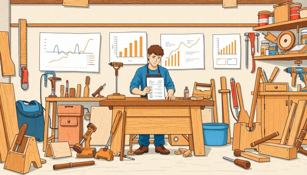 Как составить бюджет на покупку столярных инструментов и не переплатить Как составить бюджет на покупку столярных инструментов - иллюстрация